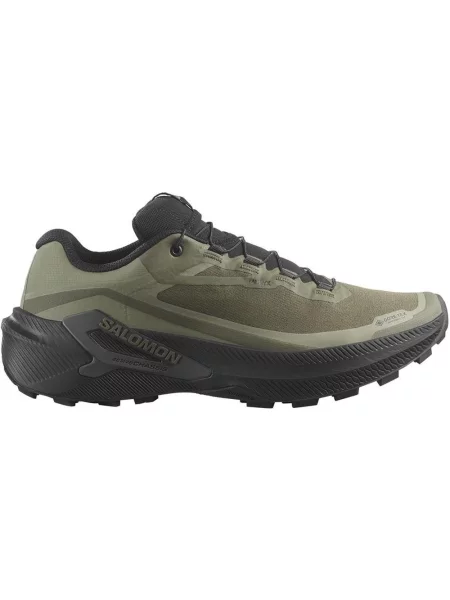 Buty do biegania Salomon Genesis 2 GORE-TEX zielony oliwkowy 40 czarny