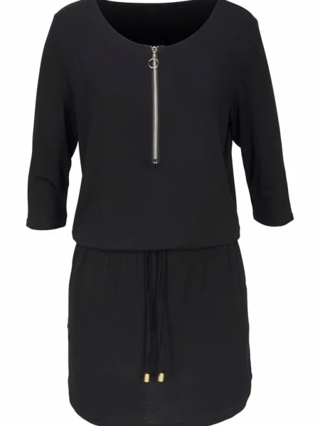 LASCANA Rochie de plaja negru