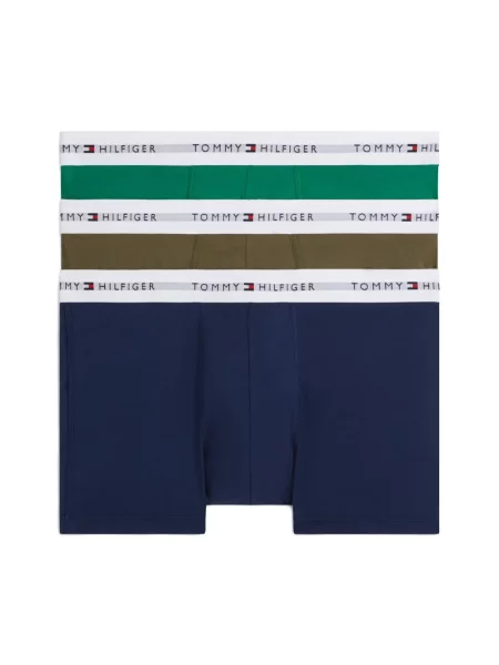 Boxeri Tommy Hilfiger cu autograf albastru