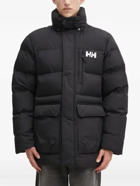 Geacă Helly Hansen cu glugă negru