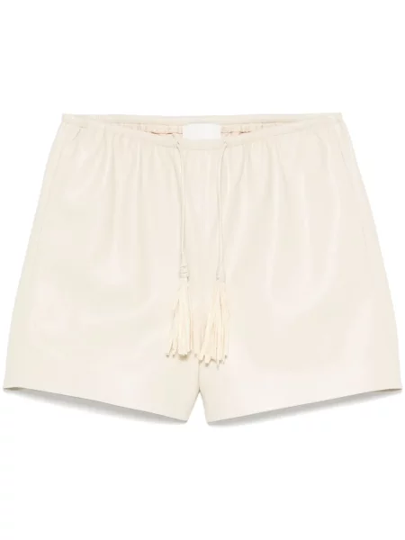 Skórzane szorty Nanushka skórzane