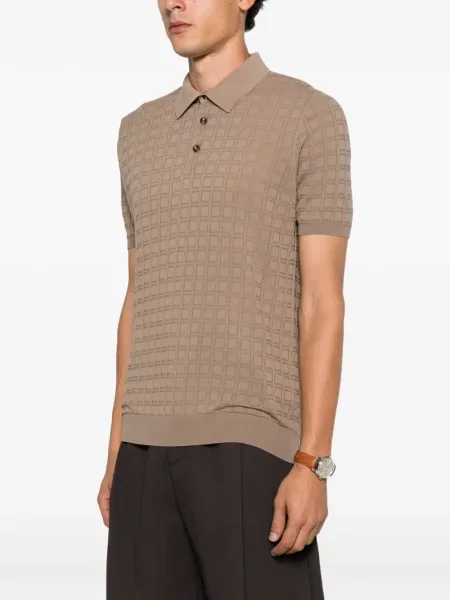 Tricou polo Jeordie's în carouri