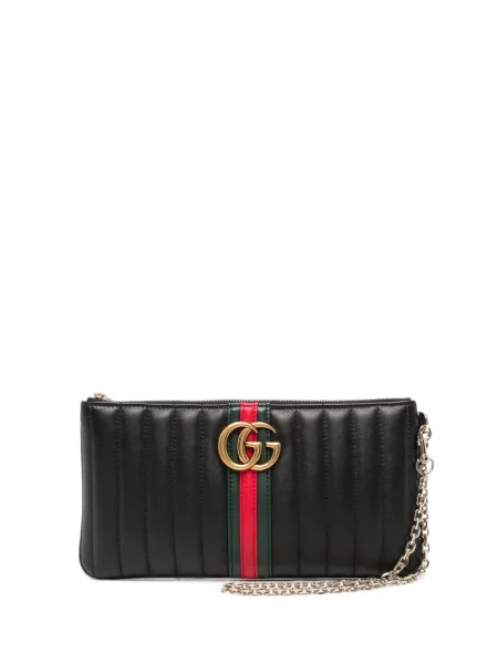 Geantă Gucci cu bretele negru