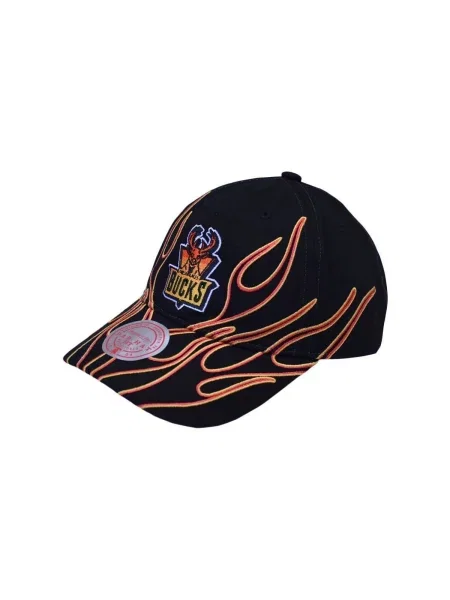 Șapcă Mitchell & Ness portocaliu