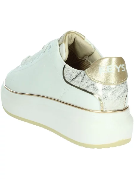 Pantofi Keys alb