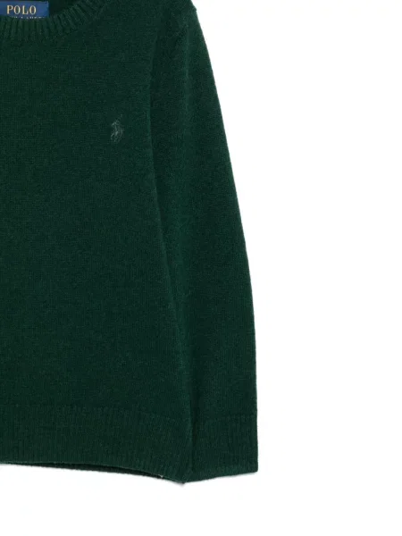 Koszulka polo dziecięca Polo Ralph Lauren zielona