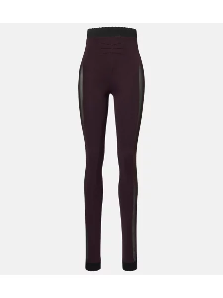 Leggings The Attico maro