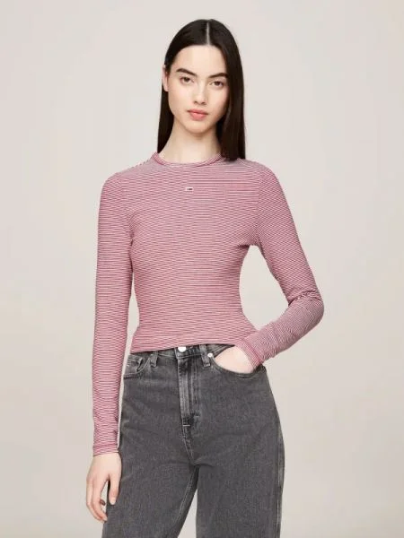 Tommy Jeans Blúz piros