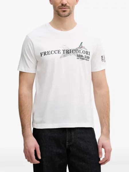Tricou Aeronautica Militare cu imagine alb