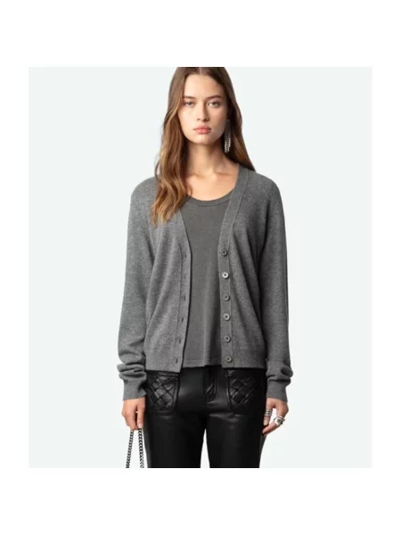 Kardigan Zadig & Voltaire szary