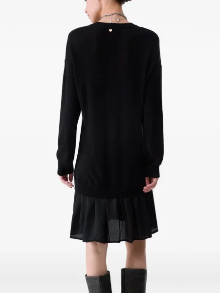 Scurt rochie Liu Jo tricotate negru