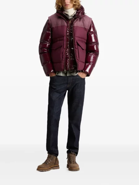Geacă cu puf Woolrich roșu