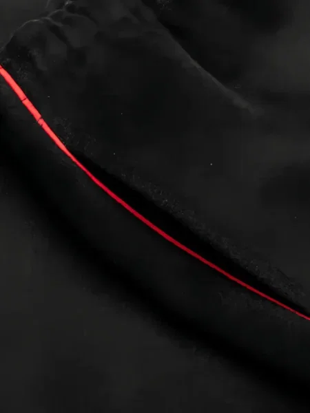 Pantaloni Willy Chavarria cu dungi negru