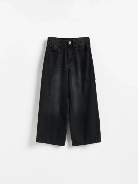 Reserved Blugi baggy negru