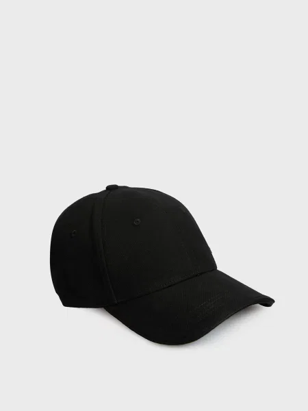 Фланелевая кепка Tommy Hilfiger черная