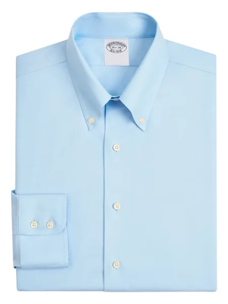 Cămașă Brooks Brothers lungă albastru
