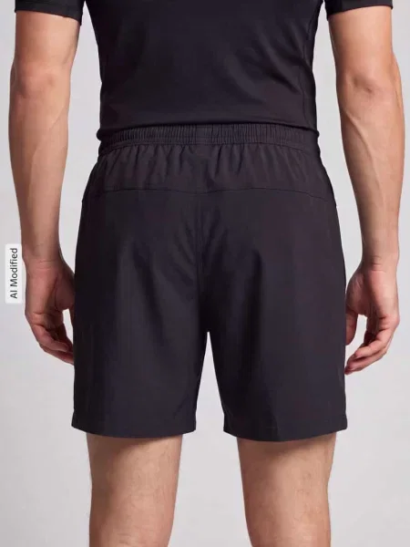 Szorty sportowe o kroju regular fit z nadrukiem z logo Nike Training czarne