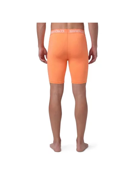 Spodenki sportowe Siroko Bshorts Orange M pomarańczowe
