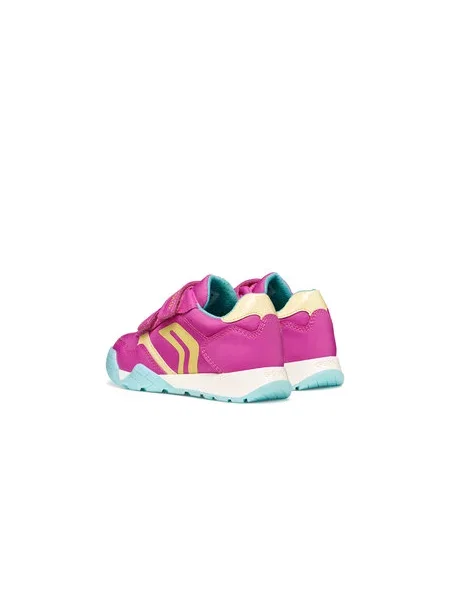 Sneakersy Geox J Rann-E Girl S ružová
