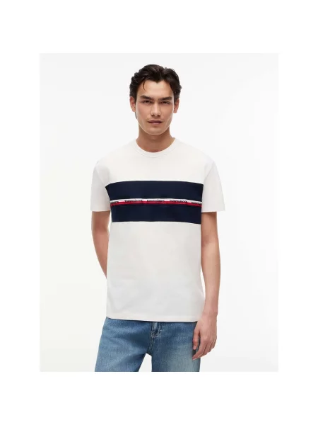 Tricou Tommy Jeans alb
