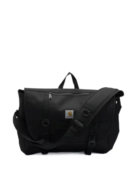 Geantă Carhartt Wip cu cataramă cu autograf negru