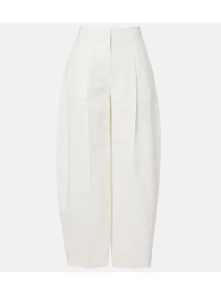 Pantaloni Alaïa alb