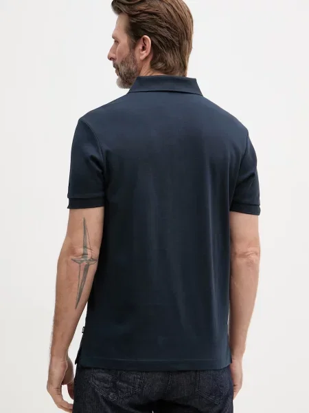 JOOP! Polo Primo Granatowy Modern Fit niebieska