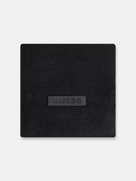 Однотонный шарф Guess черный