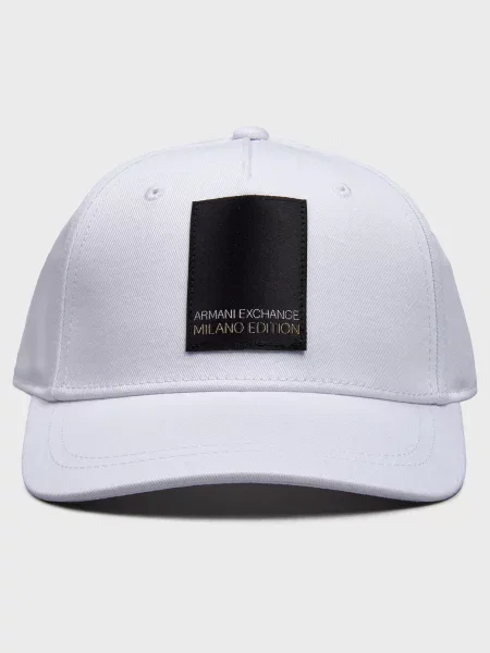 Кепка Armani Exchange біла