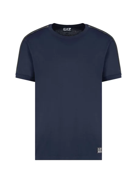 Emporio Armani Tricou Logo Series bleumarin negru