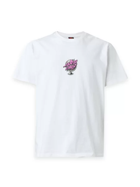 Santa Cruz Tricou Knibbs Cryptic World Centre gri / mov orhidee / negru alb