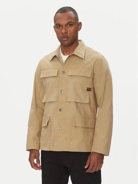 G-Star Raw Prijelazna jakna 4 Pkt Overshirt tamnoplava