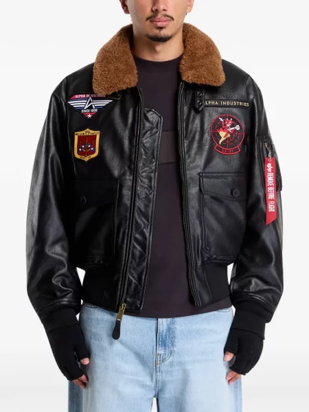 Geacă Alpha Industries negru