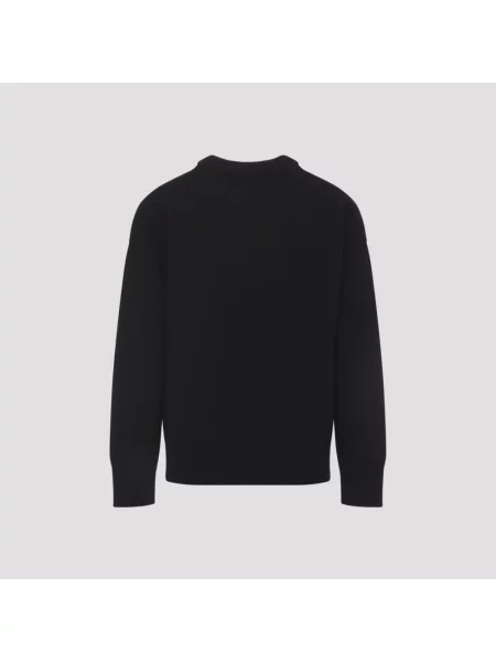 Sweter Ami Paris czarny