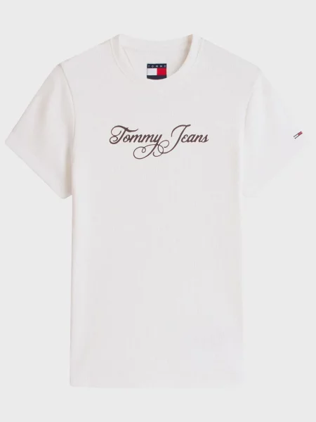 Футболка Tommy Jeans біла