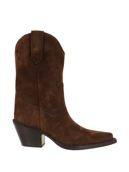 Cowboy boots Paris Texas σουέντ καφέ