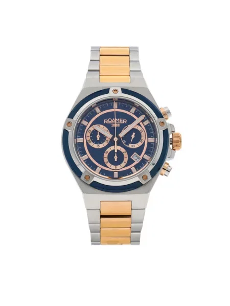 Karóra Roamer Tempomaster Chrono 49 45 20 Ezüst rózsaszín