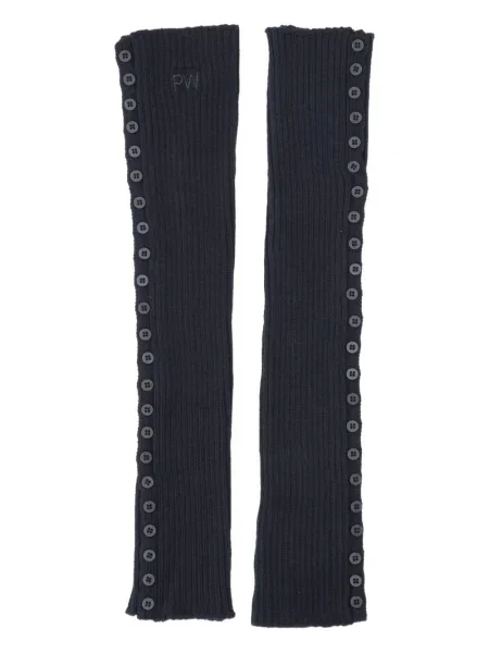 Вълнени чорапи Paloma Wool синьо