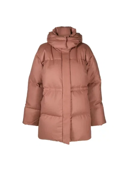 Kurtka puchowa Joseph wełniana beżowa