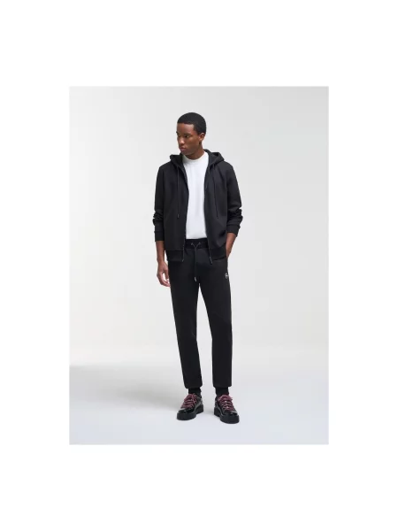 Pantaloni Colmar din fleece negru