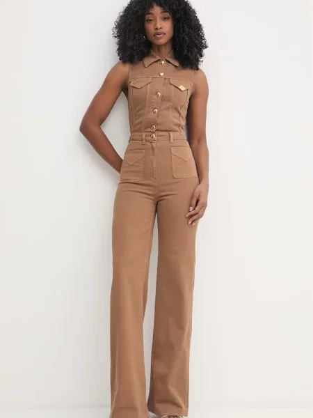 Elisabetta Franchi kombinezon brązowy