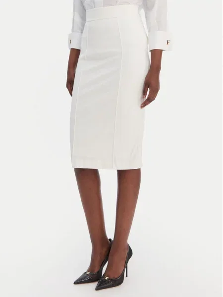 Elisabetta Franchi Спідниця-олівець Écru