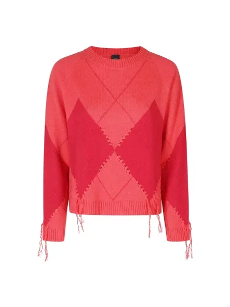 Sweter Pinko wełniany czerwony