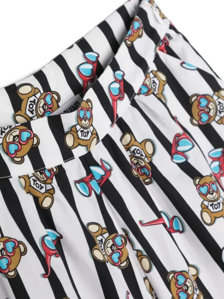 Szorty dziecięce Moschino białe