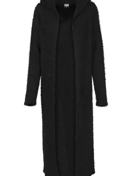 Urban Classics Geacă tricotată negru