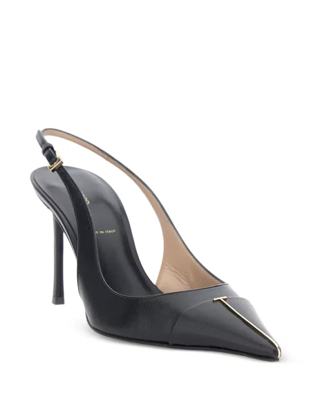 Pantofi cu toc Tom Ford slingback negru