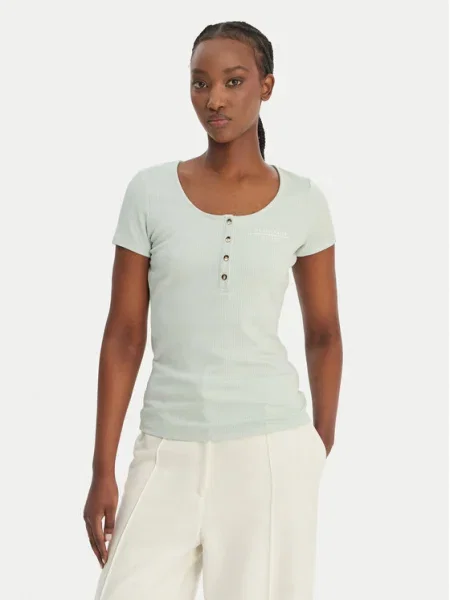 Guess Tricou GUESS x NORTH SAILS verde