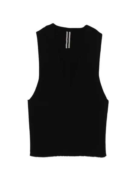 Vestă Rick Owens tricotate negru