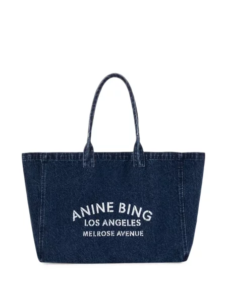Geantă shopper Anine Bing albastru