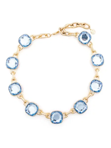 Colier Swarovski auriu